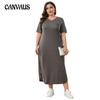 Women's Plus Size Nightgown Summer Thin Section Loose Casual Short-sleeved Pajamas Can Be Worn Externally