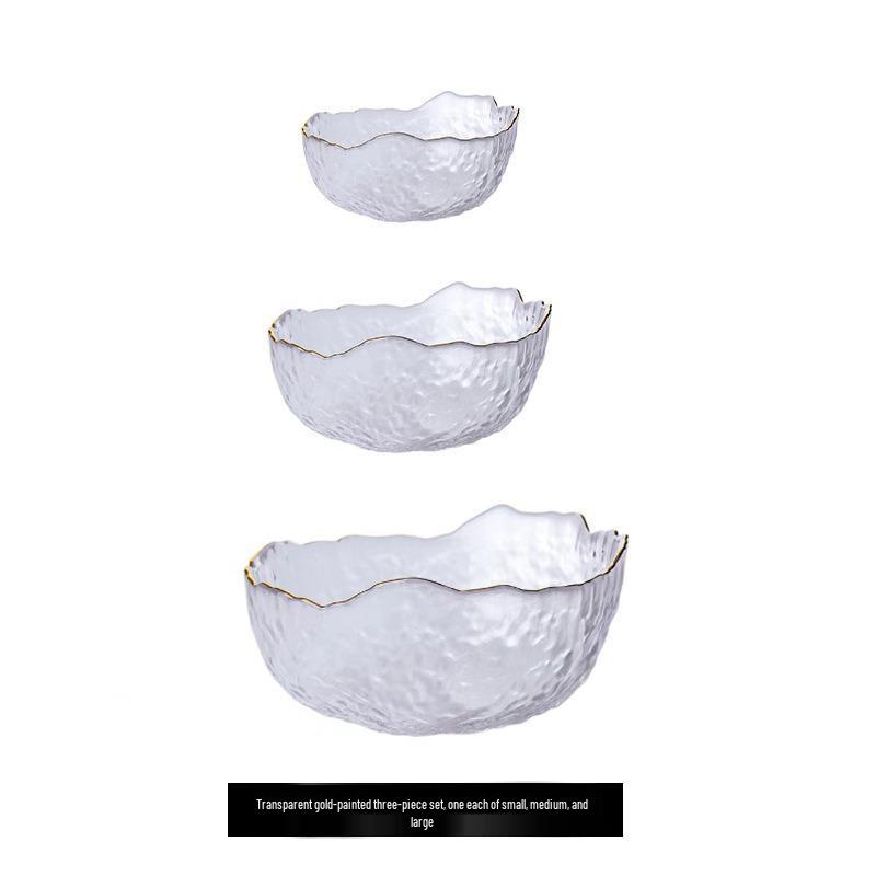 Роскошная стеклянная фруктовница - Элегантный декор для кофейного столика с функциональностью салатника