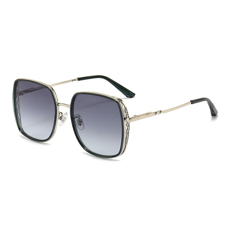 90 нейлоновые солнцезащитные очки женские большие солнцезащитные очки женские модные очки