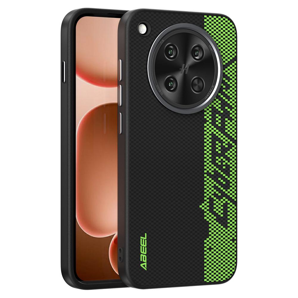 ABEEL Чехол для Oppo Find X8s 5G Совместимый с MagSafe Печатный ПК ТПУ Алюминиевый сплав Кожаный чехол для телефона