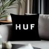 Hot Hhufable Cushion Cover Antidustmite Pillowcase Invisible Zipper Silky Short Plush Sofa Cushion Cover