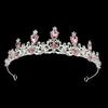 Bridal Jewelry Children's Hairband Headband Alloy Birthday Party Crown Flowers Dress Up Hair Accessories Princess Crown