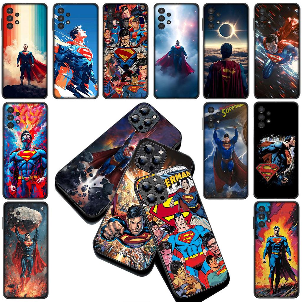 Supermans DC Movie Silicone Cover for Apple iPhone 17 Pro XS Max Air XR 6 Plus X 5 + SE 2022 SE2 6+ Coque Phone Case