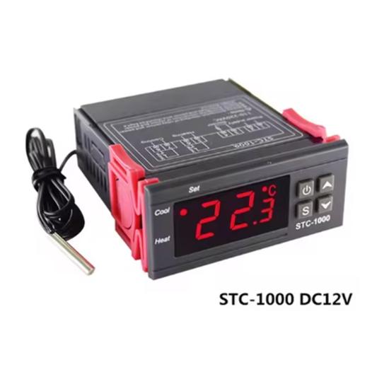 STC-1000 LED цифровой регулятор температуры 12 В 220 В термостат терморегулятор инкубатор реле нагрева и охлаждения