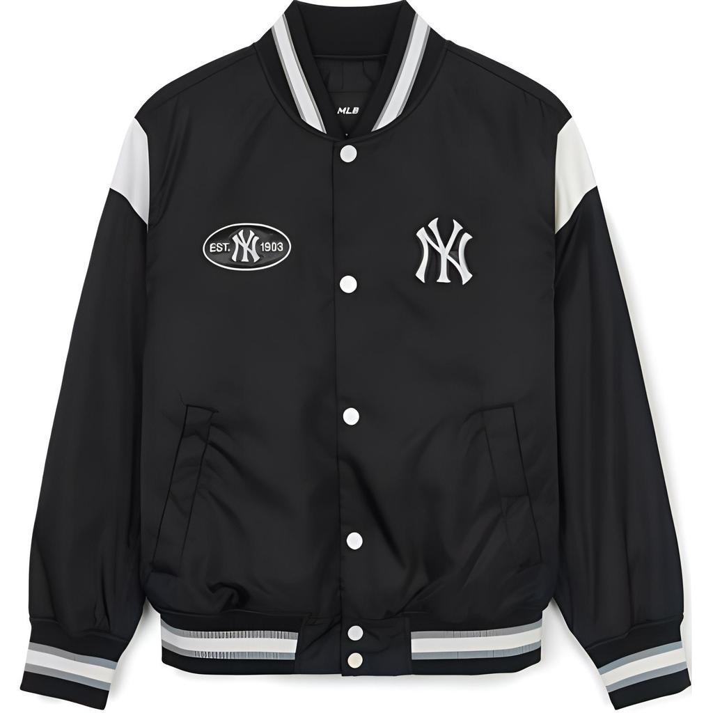 New MLB New York Yankees Jackets Coats Unisex Black 3AJPV0144-50BKS