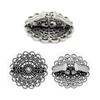 1PC Vintage Collar Clip Shawl Cardigan Flower Patterns Brooches Sweater Pins Dresses Buckle