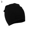 Хлопковая однотонная уличная лыжная детская мешковатая шапка, детский головной убор, вязаные шапки, зимние теплые шапочки