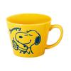 PEANUTS Снупи Официальный лицензионный продукт Серия Гурман Суп Большой Диаметр x Высота Кафе Повседневный Ямака Сделано в - Кружка, Чашка, Желтый, 10,5 см 8,5 см,