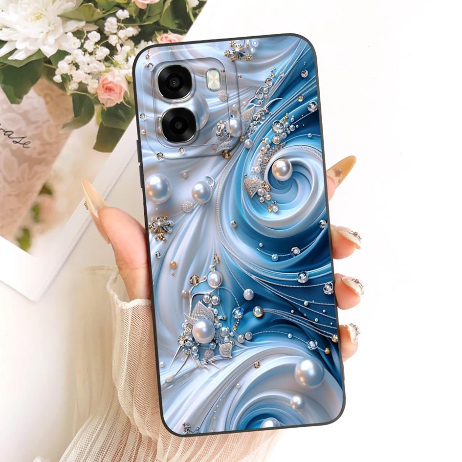 Чехол для OPPO A6x CPH2783 Модный закат Расписной Мягкий Жидкий Силикон Чехол для Телефона Для OPPO A6t Pro OPPOA6t 4G CPH2853 Задние Чехлы