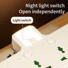 British Standard Hong Kong Malaysia Singapore One to One Multi hole Universal Port with Night Light USB Travel Socket Converter