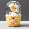 Музыкальная шкатулка «Хрустальный шар русалки» — светящийся снежный шар, идеальный подарок на день рождения или креативный подарок ко Дню святого Валентина для подруг.