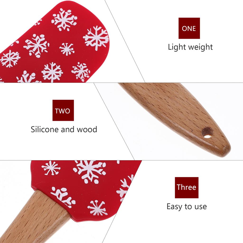 5 шт. Принадлежности для выпечки Силиконовая лопатка для крема Износостойкий инструмент Удобная щетка для торта Ежедневные многоразовые инструменты Скребок для масла