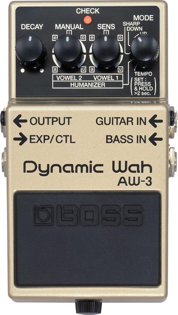 BOSS Dynamic Wah KORG Pitchclip 2 Marks Original Cross Set - AW-3 + PC-2 +