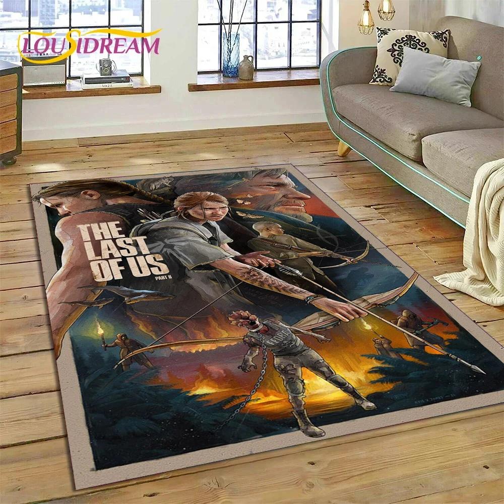 3D Ужасы The Last of Us ТВ Джоэл Педро Ковер для Гостиной Спальни Домашний Декор, Нескользящее Украшение для Дивана Прихожей Подарки