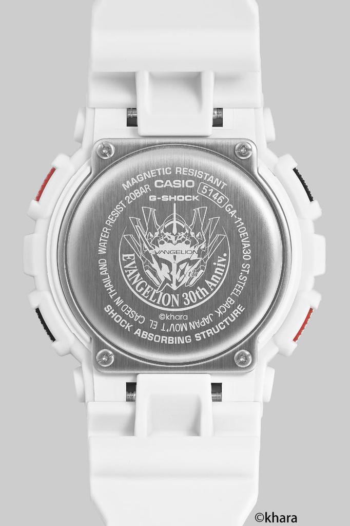 Часы Casio G-Shock [Официальный японский продукт] Модель в честь коллаборации Evangelion GA-110EVA30-7AJR Мужские Фиолетовый