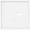 Guestbook with Square White Wooden Frame - 30 X 30 Cm