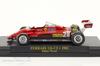 F1 Ferrari Minicar FERRARI 126C2 1982 Didier Pironi 1/43 [Used]