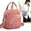Trendy Women's Oblique Span Bag Anti-splashing Nylon Mother Travel Handbag Casual Versatile Mobile Phone Small Square Bag