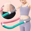 Мягкий пружинный обруч Портативный складной обруч для тонизирования талии Бесшумный дизайн Обруч для упражнений на живот Круг для тренировки талии для сжигания жира