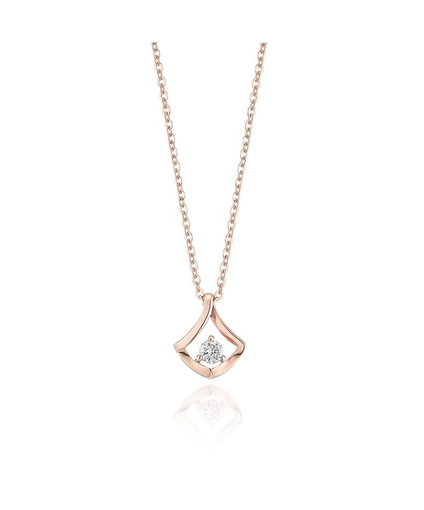 Lloyd Blooming Layer Diamond 10K Gold Necklace Lnf25033D