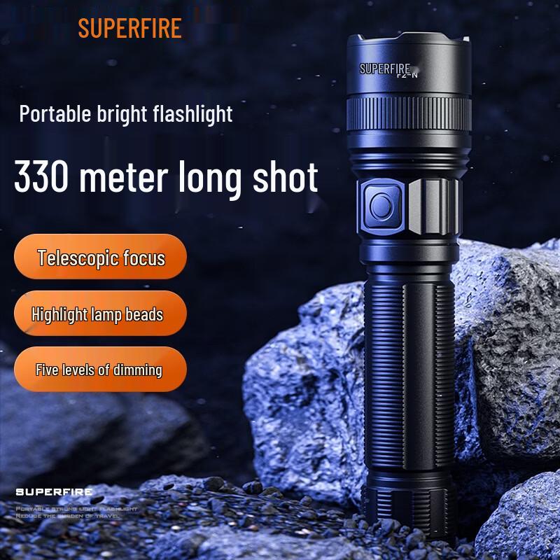 SupFire F2-N Rechargeable LED Flashlight