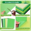 24Sheets Green Cardstock Paper 10.63 X 15.35inch Card Stock 180gsm/65lb Cardstock for Card Making, Invitations, Scrapbooking, DIY Art Craft Supplies