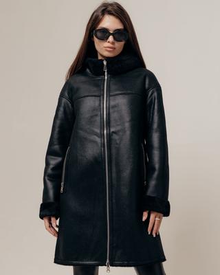 Дубленка двусторонняя RR Designer 3000 46 черный