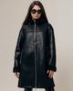 Double-sided Sheepskin Coat RR Designer 3000 46 Black