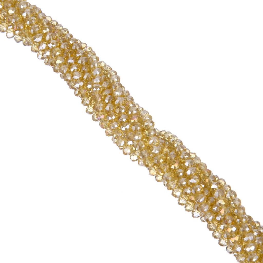 Креативное высококачественное оптовое ожерелье, изготовление браслетов диаметром 4 мм, DIY ювелирные аксессуары, новое хрустальное стекло, 145 шт., свободные, горячие распродажи, бусины-разделители