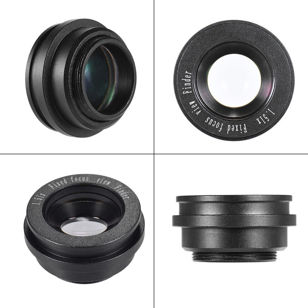 Видоискатель с фиксированным фокусом 1,51X Наглазник-лупа для зеркальной камеры с 2 * наглазниками