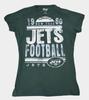 GIII 4 Her Женская футболка NFL New York Jets Футбол 1960 Зеленая с бирками Размер L