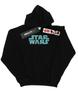 Girls Retro X-Wing Pattern Logo Hoodie