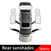 Full Coverage Sunshades For Volkswagen VW Touran Accessories 2003~2015 MK1 1T Window Windshields UV Protection Car Accessories