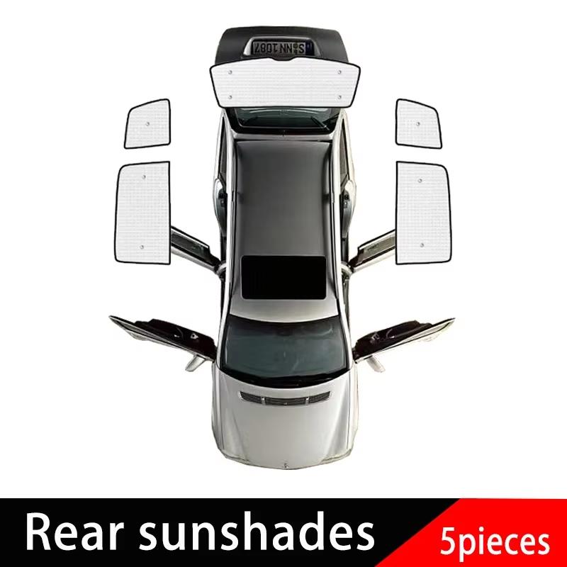 Full Coverage Sunshades For Volkswagen VW Touran Accessories 2003~2015 MK1 1T Window Windshields UV Protection Car Accessories