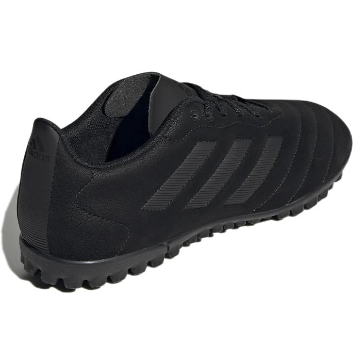 Adidas Goletto 8 Pasto Round Toe Lace-Up TF (Rubber Studs) Slip-Resistant Durable Soccer Shoes Men Soccer Shoes Black GY5773