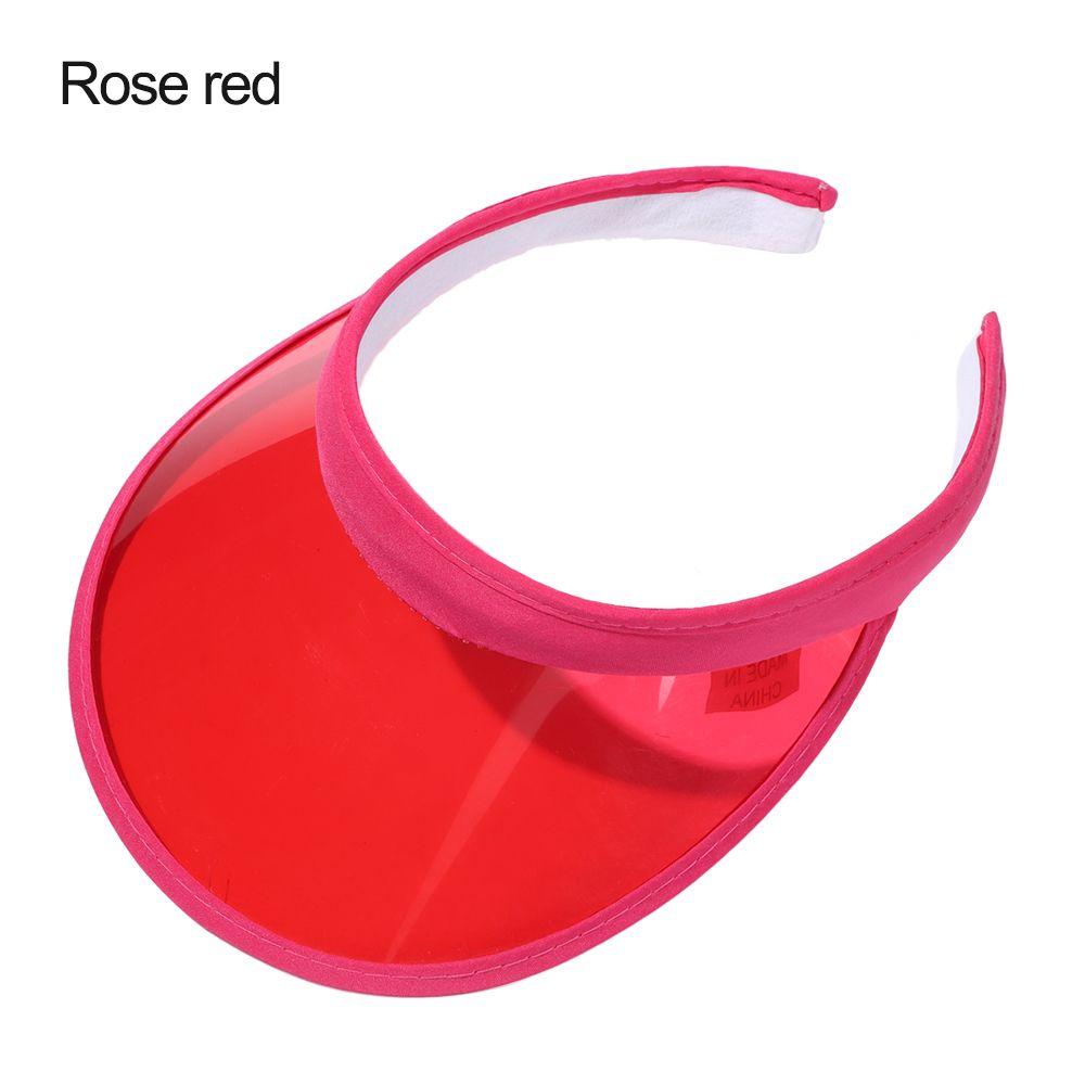 Повседневная легкая ПВХ УФ-защитная пляжная кепка Спортивная шляпа Солнцезащитный козырек