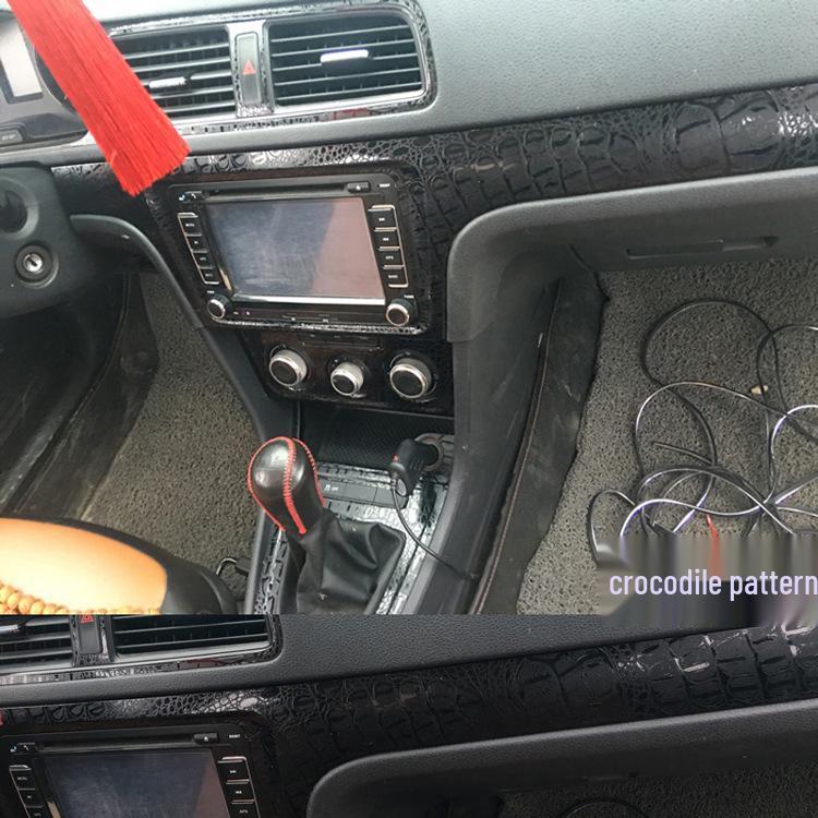 13-17 New Lavida Interior Film: Dashboard and Door Panel Decal Stickers