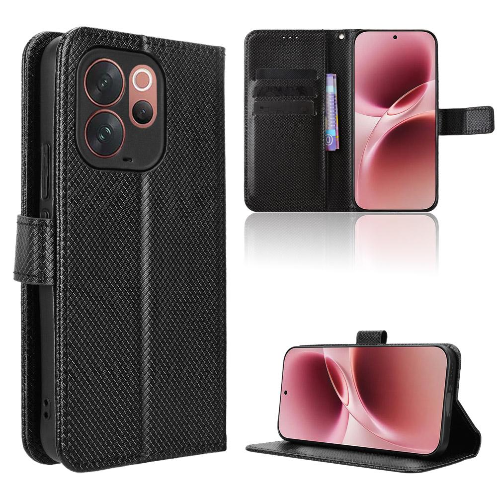 Flip Cover for Vivo V70 5G Leather Case [Flip Vintage Leather] Shockproof Durable Retro Phone Case