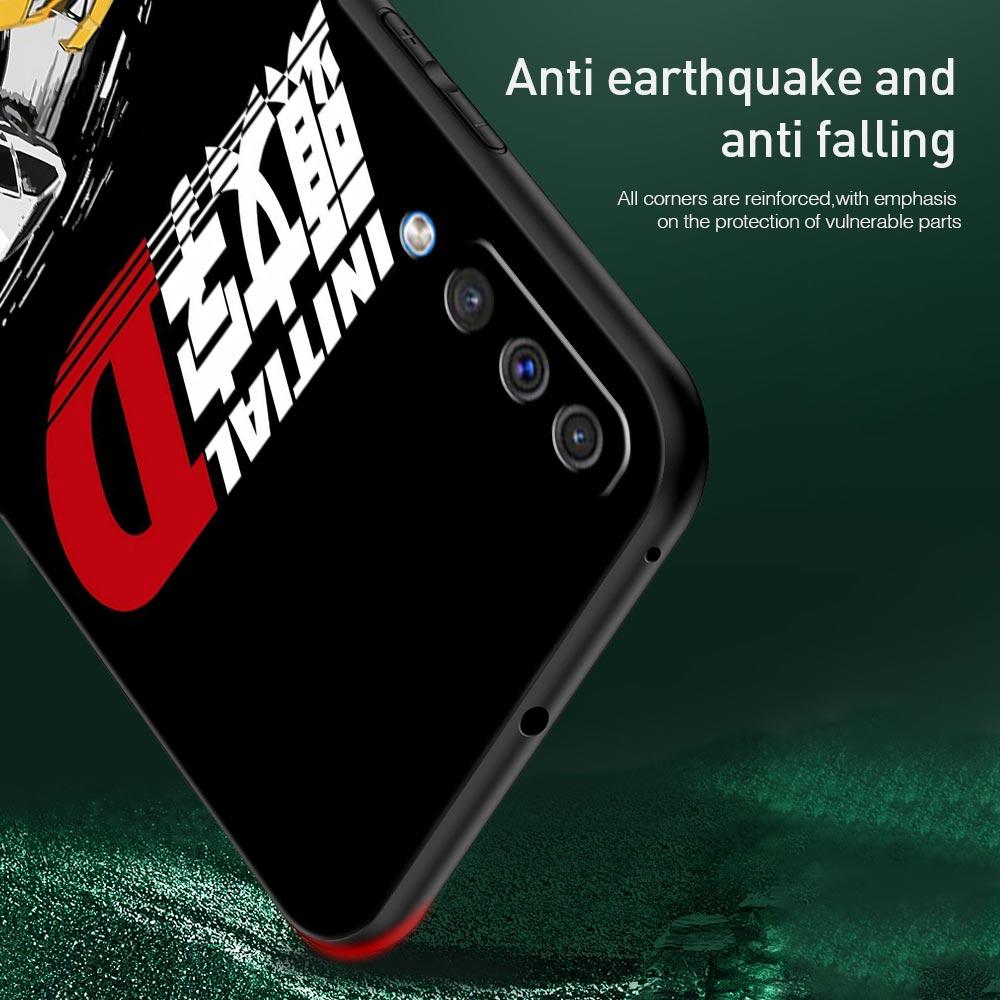 Чехол для телефона Initial D для Samsung Galaxy A56 A36 A26 A16 A34 A24 A42 A22 A20 A12 A40 A30 A10 5G Мягкая ТПУ Накладка Чехол Fundas