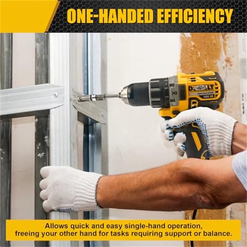 Spring Loaded Screw Holder Bit,Screw Gripper Tool Universal Anti-drop Screwdriver Bit Screws Retaining Holders Clamp Fixing Set