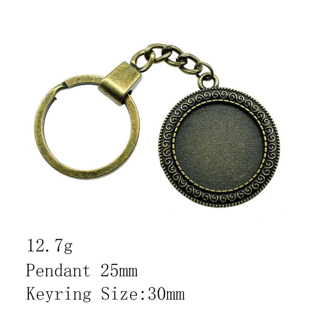 Брелок ко Дню святого Валентина, круглый стеклянный кабошон, подставка для ключей, брелки для ключей, принадлежности для творчества, цепочка для женщин