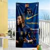 Mbappe Customized Name Beach Towel Quick-Dry Soft Microfiber For Beach Bathroom Outdoor Swimming Pool Camping Picnic Yoga Diving Vacation Accessories
