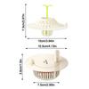 Deodorizing Kitchen Sink Automatic Filter Anti-blocking Basket Sink Drain Plug Accessories Sink Drain Strainer Fast Drainage