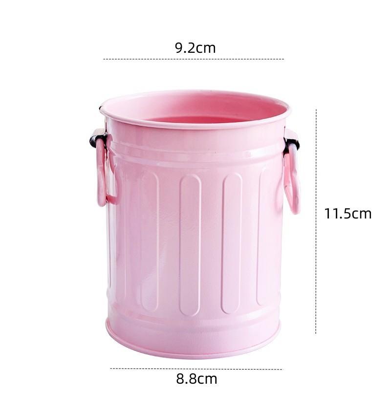 Украшение дома Современная роскошь Забавный предмет хранения канцелярских принадлежностей Круглый держатель для ручек Настольная подставка Эстетическая для рабочего стола