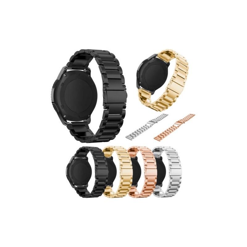 Роскошный сетчатый ремешок из нержавеющей стали для Samsung Galaxy Gear S3 Frontier/classic