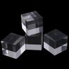 Rubonarie Acrylic Cube Blocks, Square, Transparent, for Photography, Exhibitions, Displays, and Photo Props, Set of 4 (Clear, 4 X 4 X 4cm)