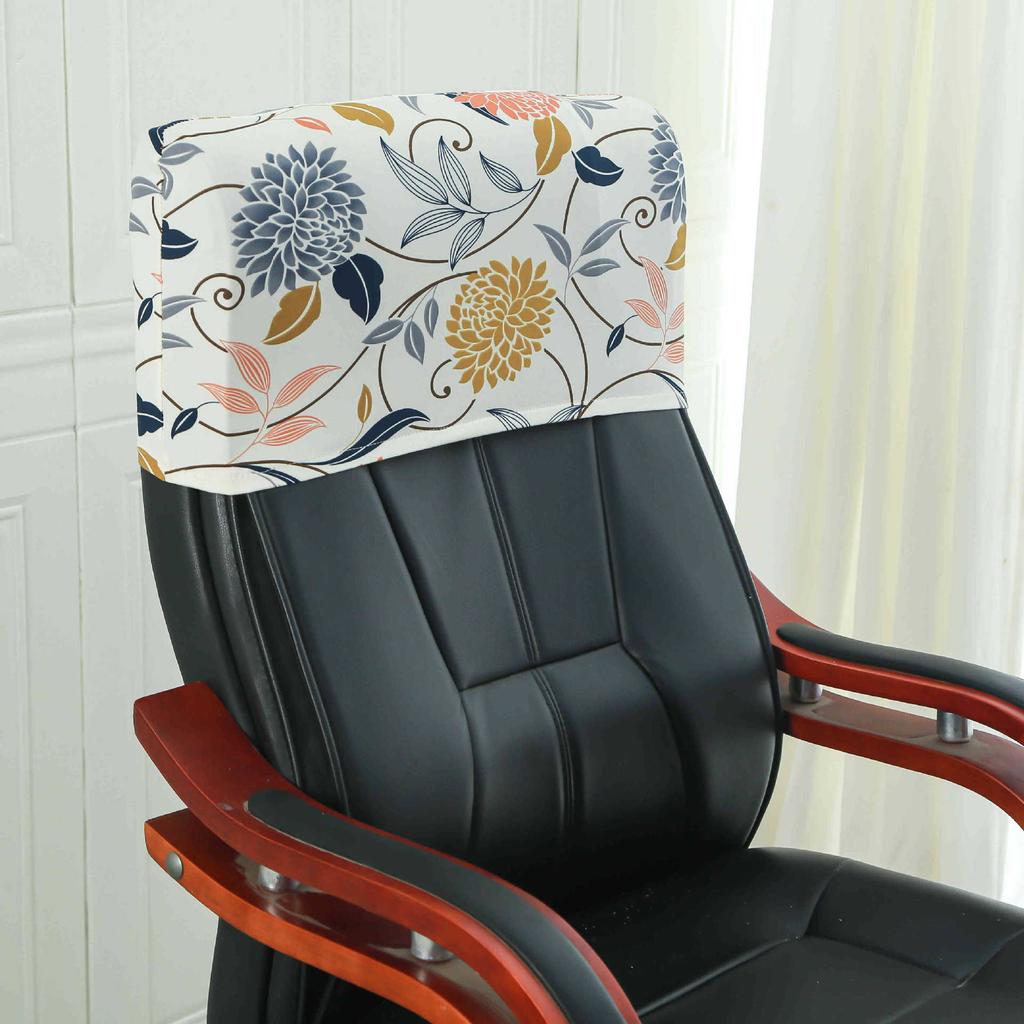 Эластичный чехол для подушки на кресло Boss Chair, чехол для офисного кресла, чехол для подушки на вращающееся кресло, подушка на компьютерное кресло, пылезащитный чехол для головы