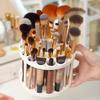 Desktop Makeup Brush Holder and Cosmetic Storage Organizer for Dressing Table