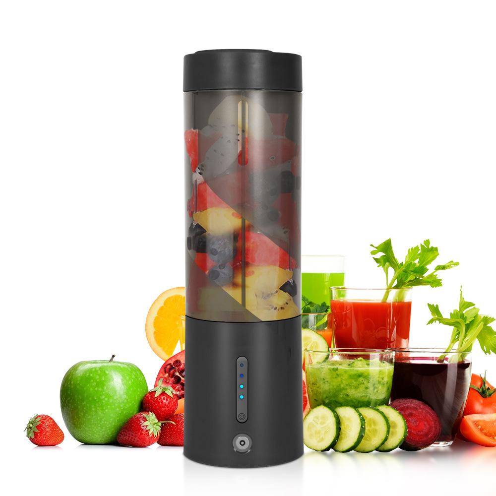 Portable Blender,  Shakes and Smoothies with 6 Ultra Sharp Blades, 15Oz Mini Blender USB Rechargeable Magnetic for Travel/Picnic/Office/Gym