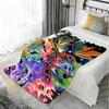Hot Game Monster Hunter Wilds Throw Kid-Friendly Flannel Throw Blanket Soft Warm Anti-Static Washable All Season